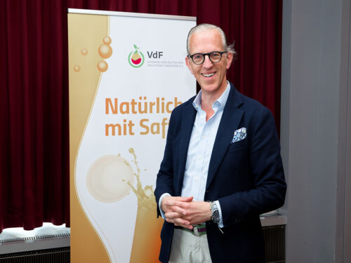 Fruchtsaft-Industrie hat einen neuen Präsidenten